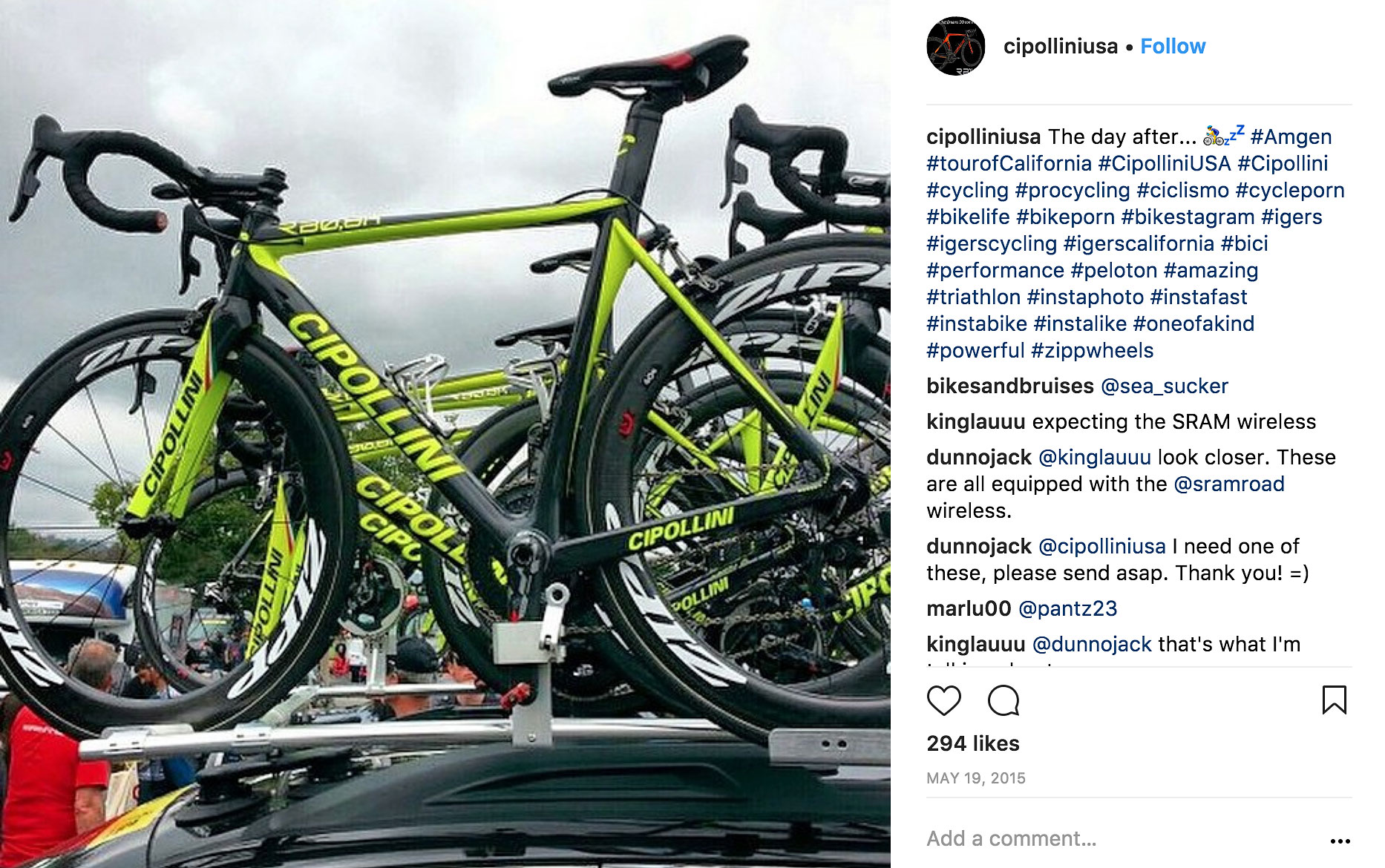 cipollini triathlon bike