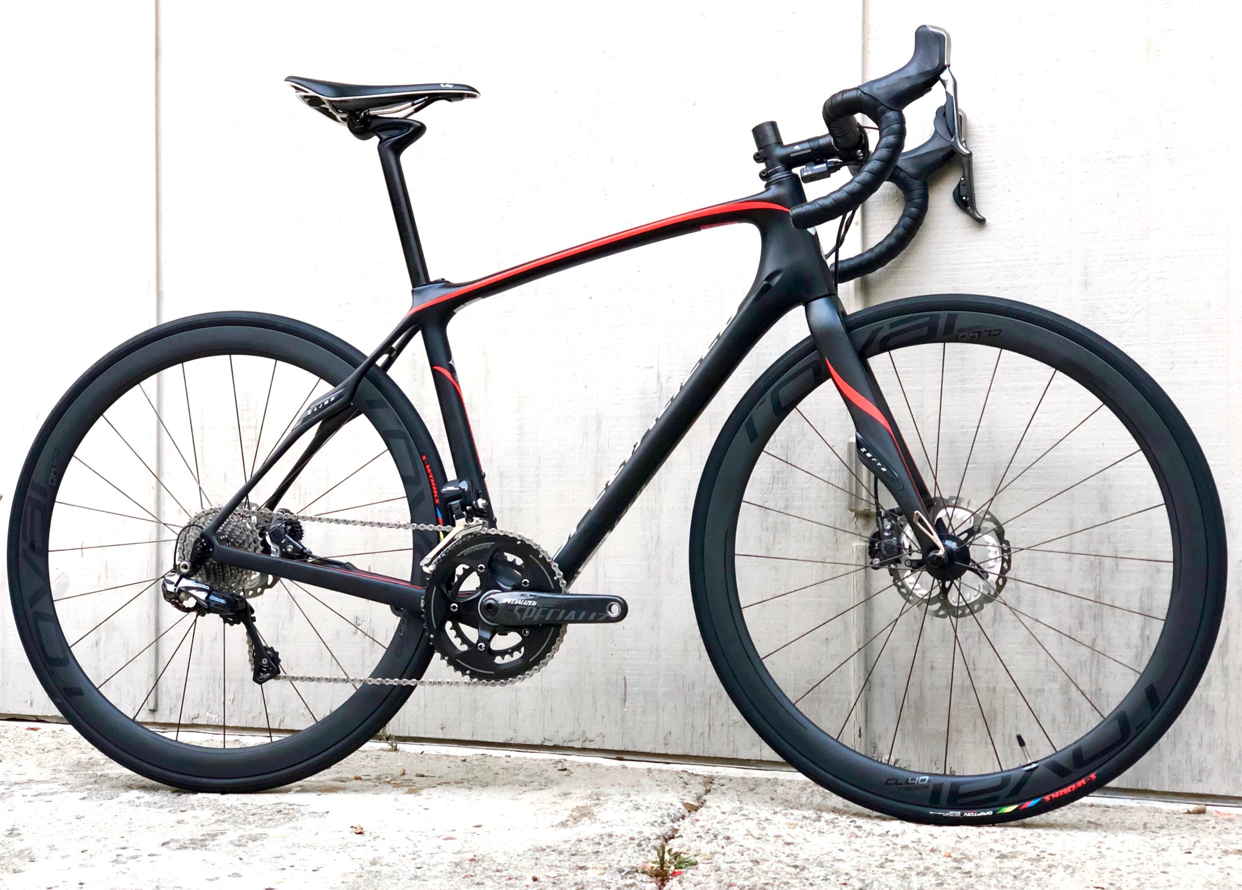 SOLD – 2016-17 Specialized Ruby Pro Disc UDi2 with Roval CL40 Ultegra ...