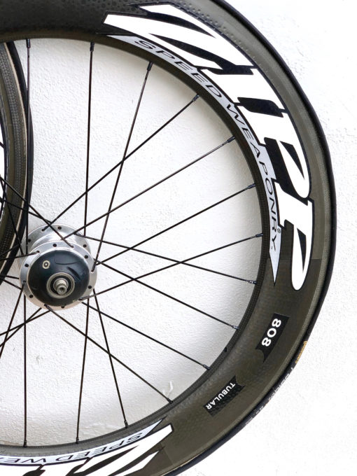 2012 Zipp 808 Powertap Tubular Wheelset