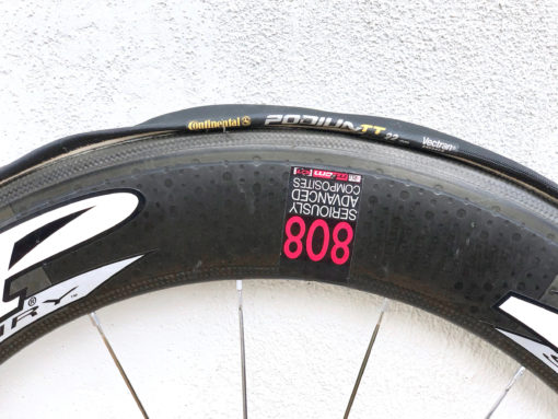 2012 Zipp 808 Powertap Tubular Wheelset