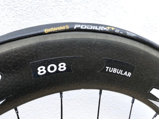 2012 Zipp 808 Powertap Tubular Wheelset