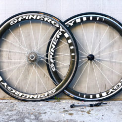 2014 Spinergy Stealth FCC White Carbon Clincher Wheelset