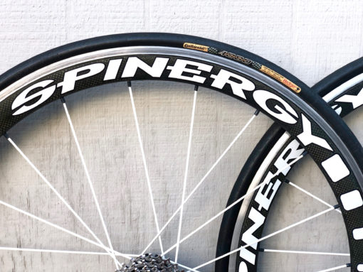 2014 Spinergy Stealth FCC White Carbon Clincher Wheelset