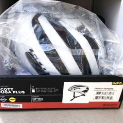 Scott Fuga Plus (Cpsc) Helmet White HALO Fit - Small