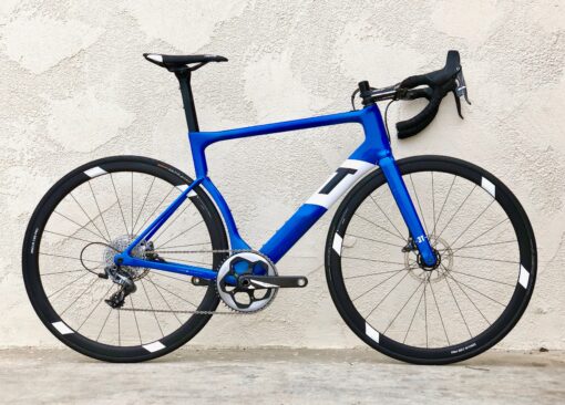 2018 3T Strada Pro Force Team Aqua Blue Road Bike with Carbon 3T Wheels