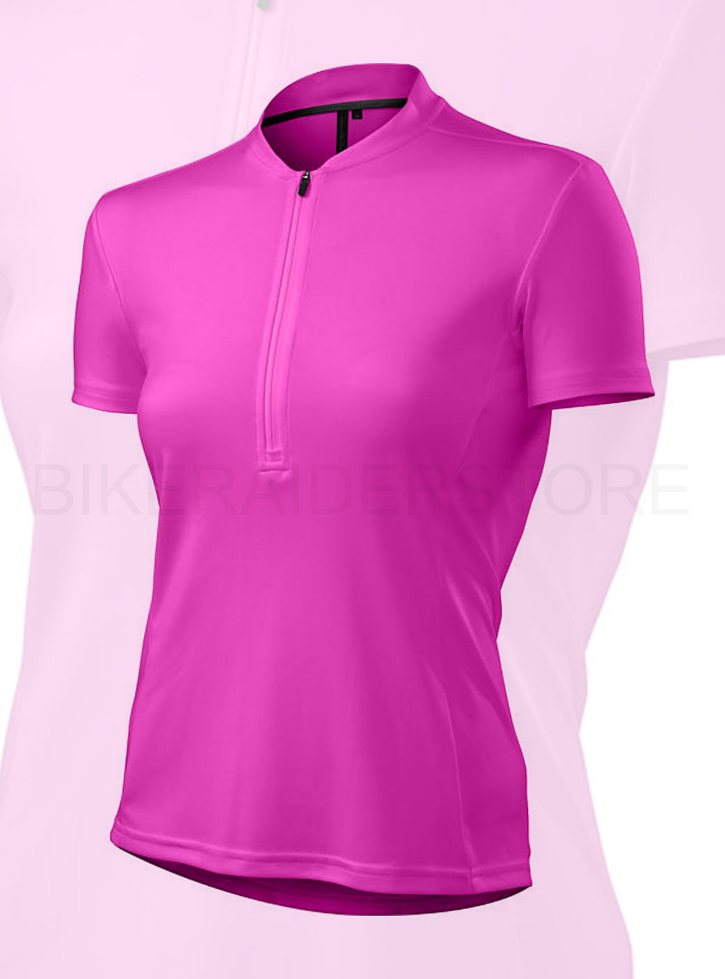 neon pink cycling jersey