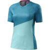 Specialized Women's Andorra Comp Short Sleeve Jersey Turquoise/LightTur - Medium