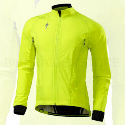 Specialized Men's Deflect H2O Road Cycling Jacket Neon Yellow - Medium