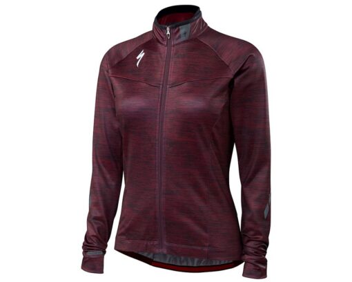 Specialized Women's Therminal Long Sleeve Jersey Black Ruby