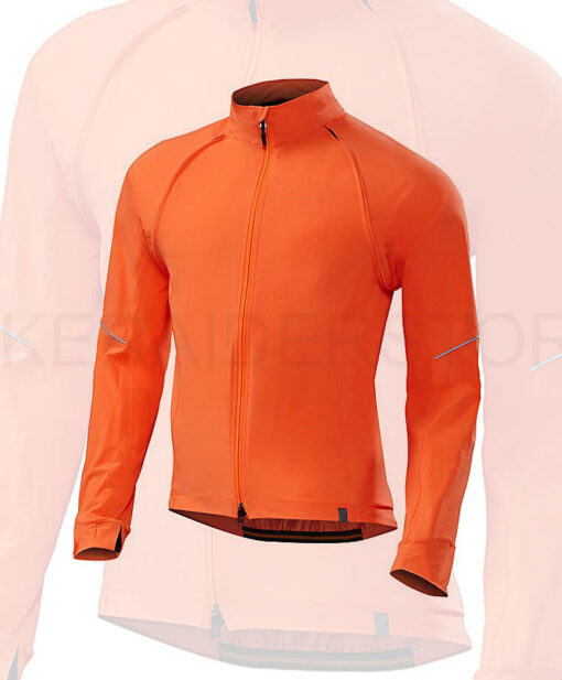 Specialized Men's Deflect Hybrid Cycling Jacket Neon Orange