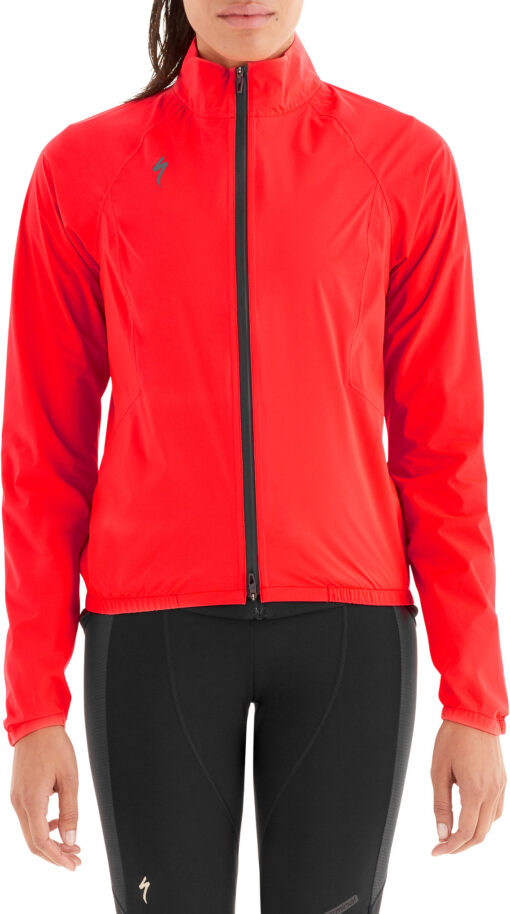 Specialized Deflect H20 Pac Jacket Women's Cycling Jacket Rocket Red - Medium