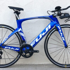 Fuji Norcom Straight 2.1 Shimano 105 Carbon Triathlon TT Bicycle 53 cm M/L Mavic