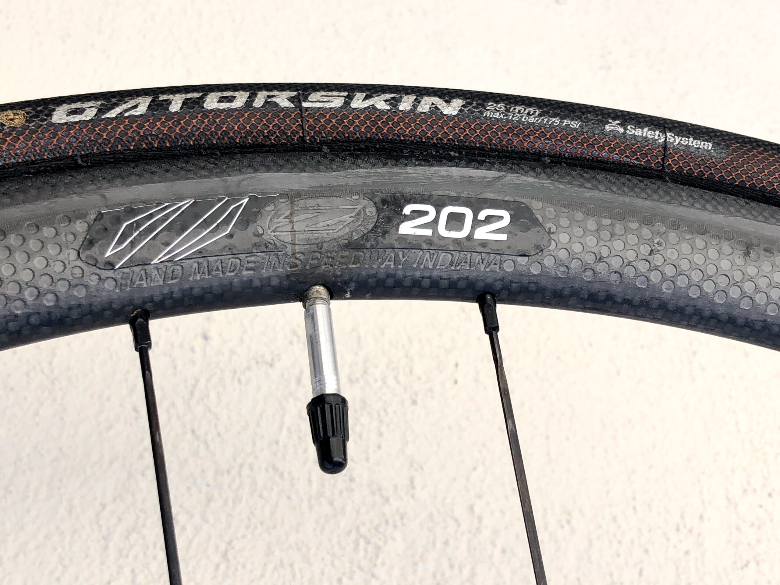 Zipp 202 Firecrest Carbon Tubular Rim Brake Lightweight 11sp Road Bike Wheelset