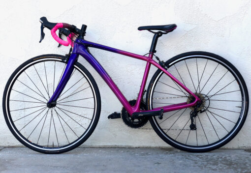 2018 Trek Domane SL 5 Carbon Road Bike Shimano 105 Custom Pink Violet XS