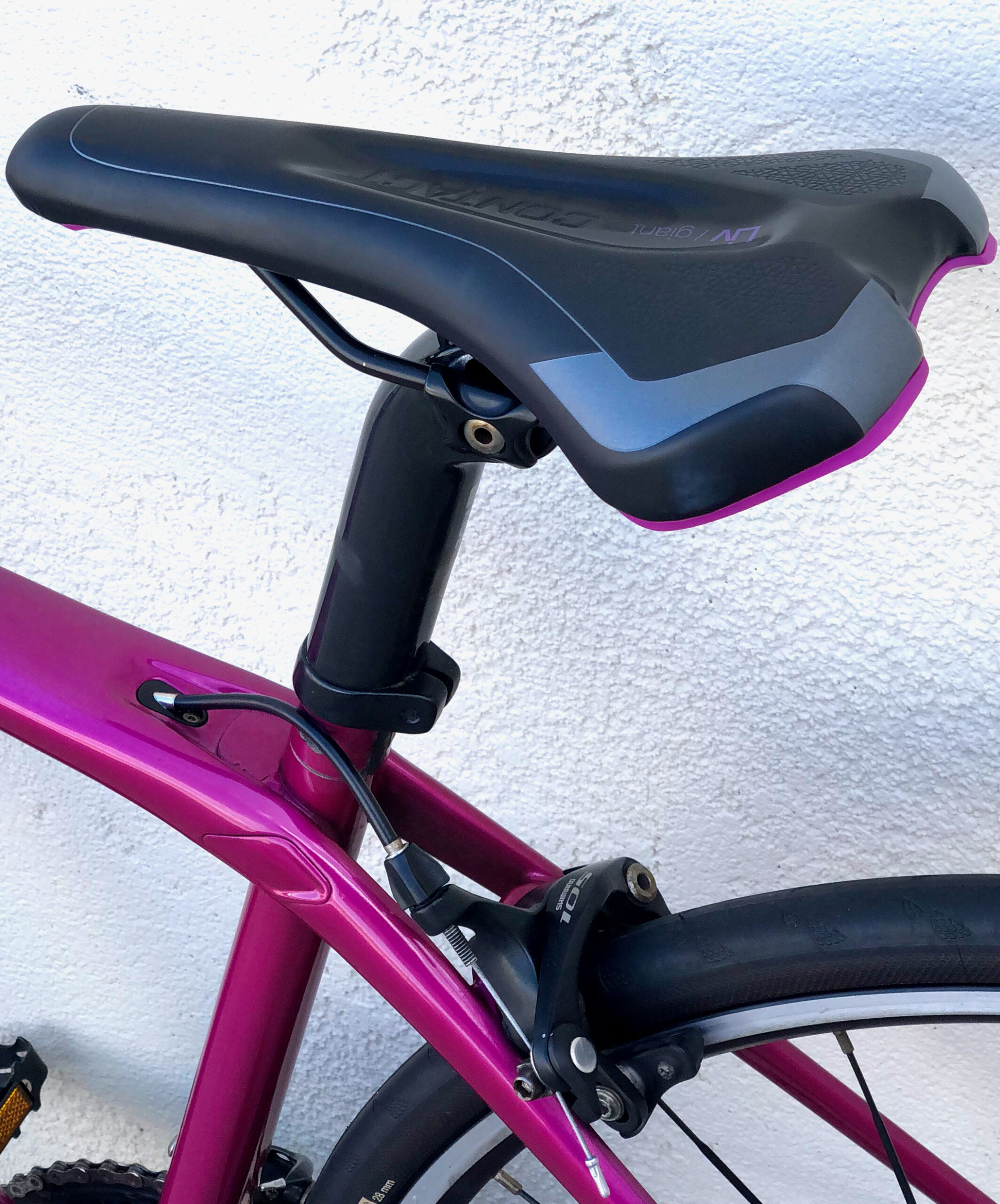 2018 Trek Domane SL 5 Carbon Road Bike Shimano 105 Custom Pink Violet XS