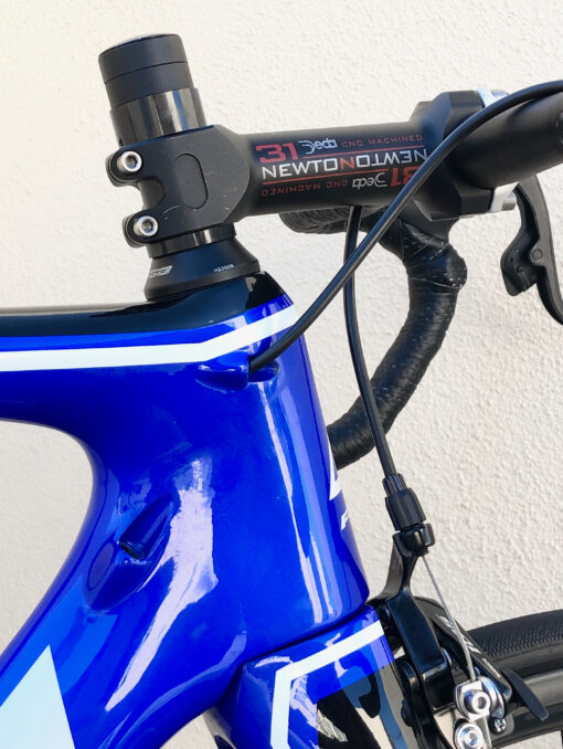 Fuji Transonic 2.3 Red eTap Full Carbon High End Road Bike Pioneer Power Meter