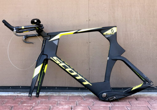 Scott Plasma 5 Pro Team Issue Carbon TT Triathlon Bike Frameset Dura Ace XL