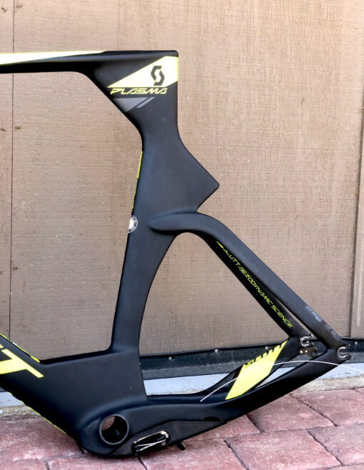 Scott Plasma 5 Pro Team Issue Carbon TT Triathlon Bike Frameset Dura Ace XL