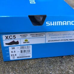 Shimano XC5 Bike Cycling Shoes Gray/Magenta 6.5