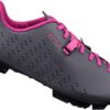 Shimano XC5 Bike Cycling Shoes Gray/Magenta 6.5