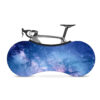 Indoor Bike Water Resistant Anti Dust Wheels Cover for Storage and Transportation - Milky Way