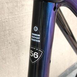 2019 Specialized Roubaix Disc Carbon Frameset 56 cm Chameleon Purple/Blue MINT