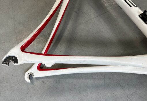 Cannondale Synapse Hi-Mod Rim Brake Carbon Frameset White Red