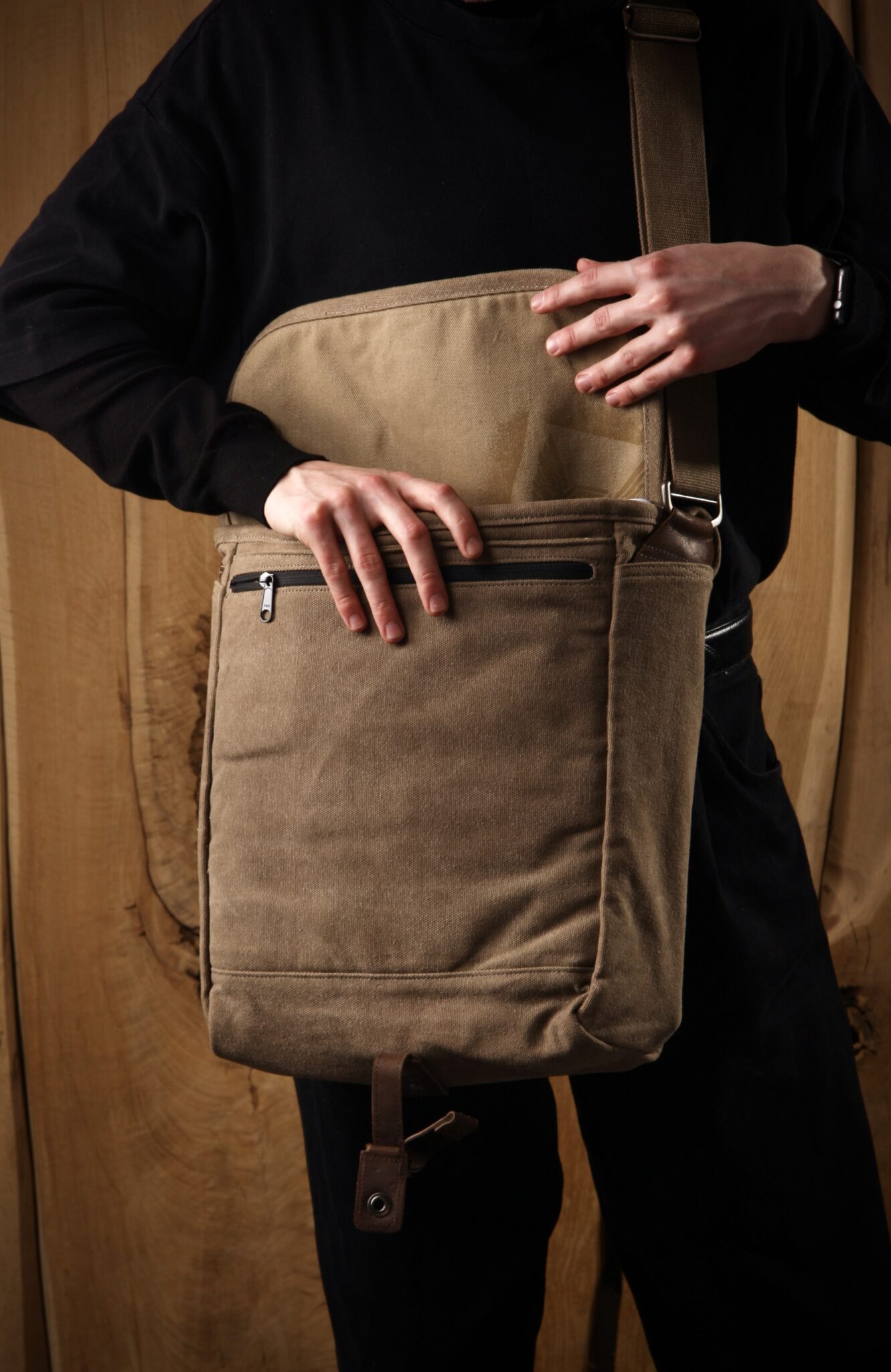 Timbuk2 Single Speed Relay Cross Body Messenger Bag Brown Canvas ...