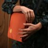 Timbuk2 Euro Tote Medium Cross Body Shoulder Travel Nylon Zip Bag Orange