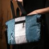 Timbuk2 Cargo Tote S Small Travel Shopping Heavy Duty Bag Peacock Blue White