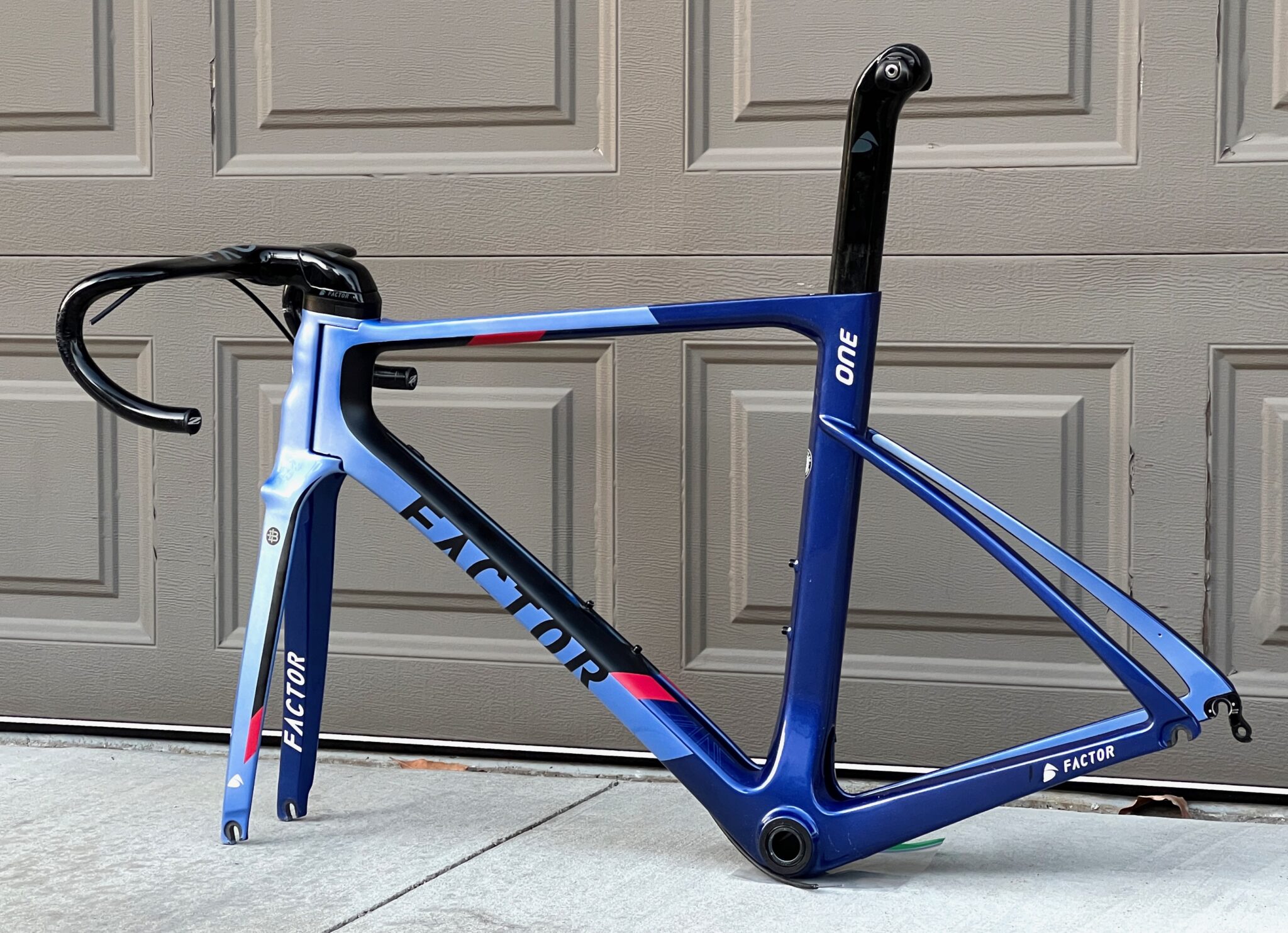 Factor One Full Carbon Road Bike Frameset Rim Brake 54 cm Limited